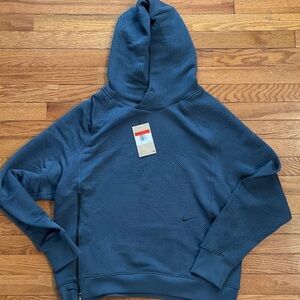 Nike Men's Perforated Navy Hoodie